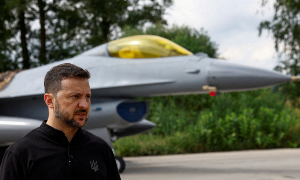 Volodimir Zelenski, presidente de Ucrania. Foto: Reuters