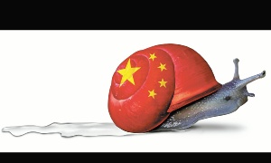 Sluggish,Chinese,Economic,Growth,And,Slow,China,Economy,As,Slowing